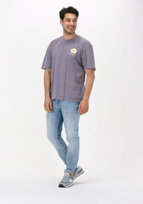 EDWIN T-shirt HANADOROBO IV NATURAL TS en violet - large