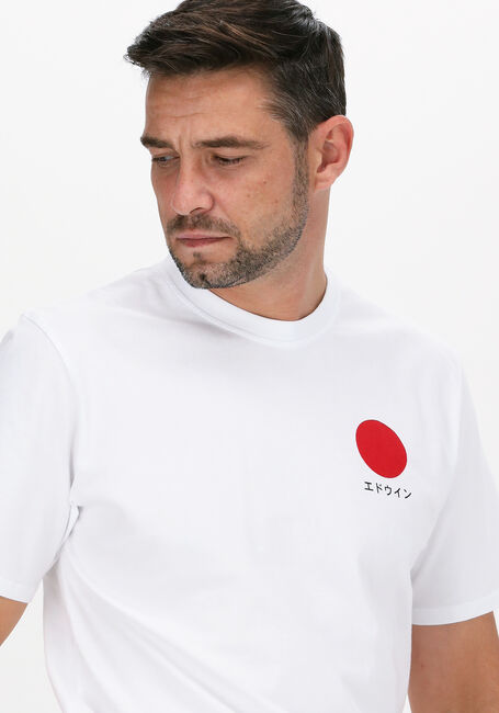 EDWIN T-shirt JAPANESE SUN TS en blanc - large