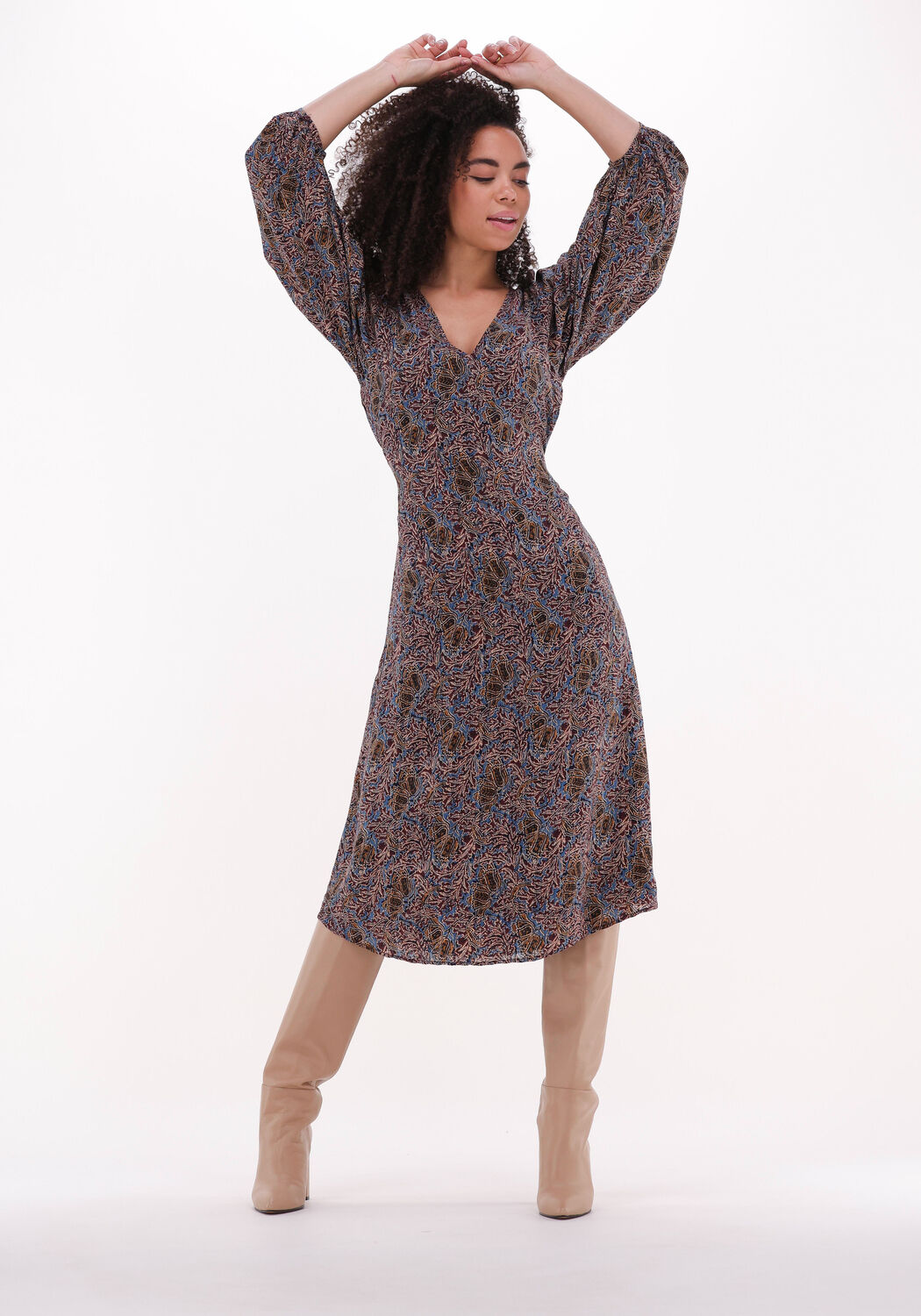 Omoda Femme Vêtements Robes Midi Robe Midi M209-5813 Fille 