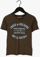 ZADIG & VOLTAIRE T-shirt X25336 Kaki - medium