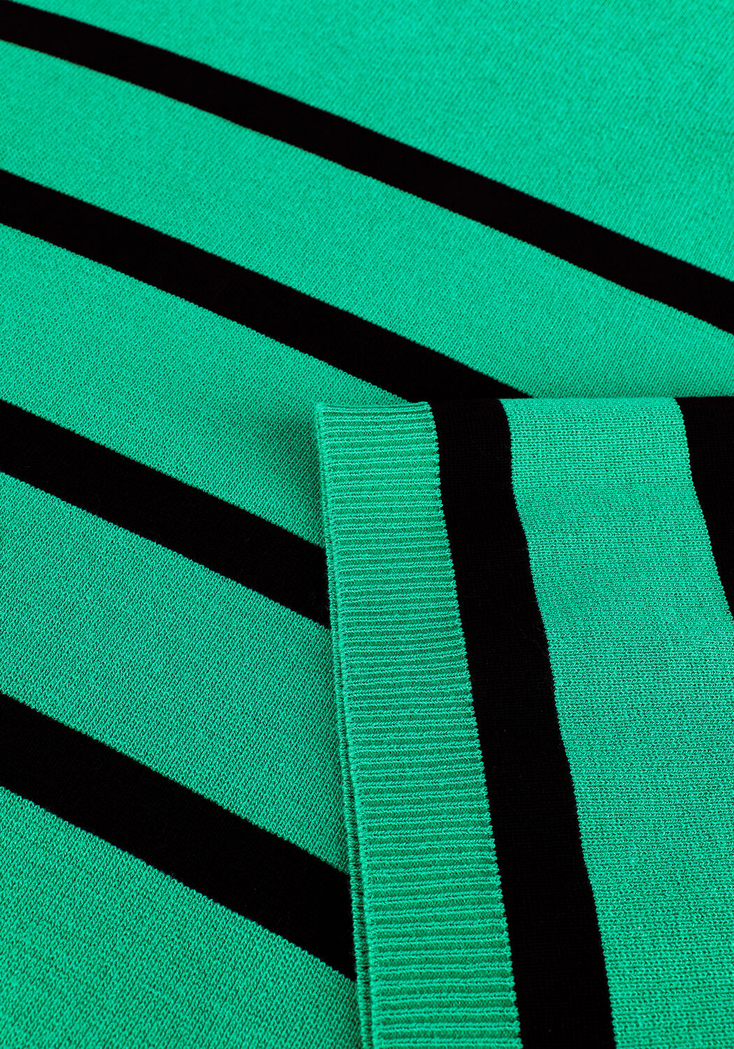 Pull Ena Stripe Knit Blouse Neo Noir en coloris Vert Femme Vêtements Sweats et pull overs Pulls à col roulé 