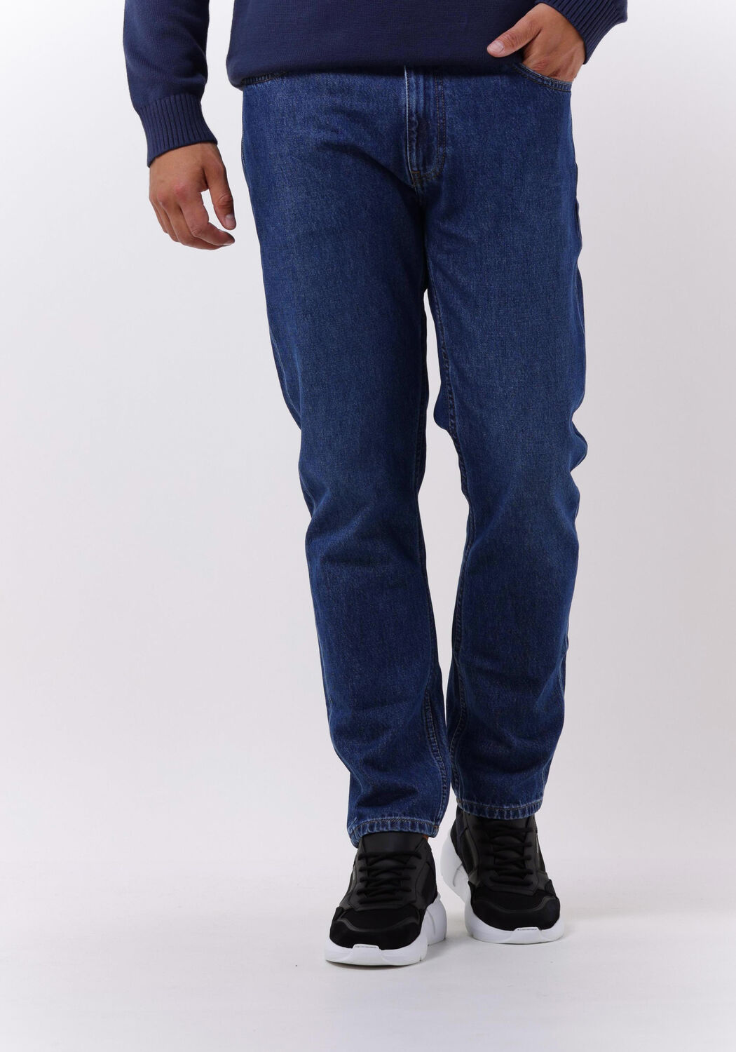 Omoda Homme Vêtements Pantalons & Jeans Jeans Coupe droite Straight Leg Jeans D-yennox Homme 