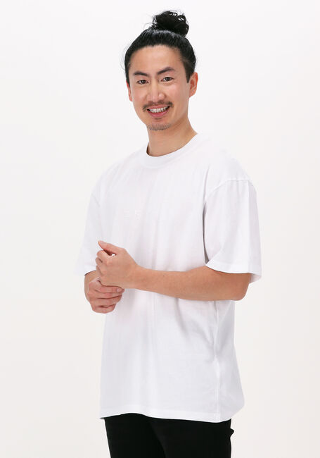 EDWIN T-shirt KATAKANA EMBROIDERY TS en blanc - large